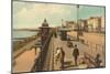 Brighton Marine Parade, England-null-Mounted Art Print