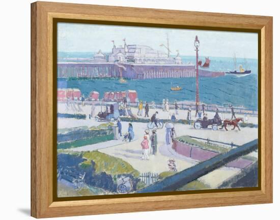 Brighton Pier, 1913-Spencer Frederick Gore-Framed Premier Image Canvas