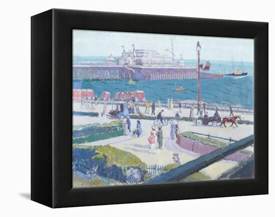 Brighton Pier, 1913-Spencer Frederick Gore-Framed Premier Image Canvas