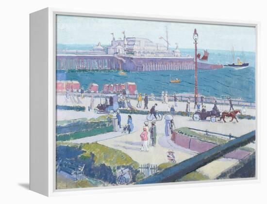 Brighton Pier, 1913-Spencer Frederick Gore-Framed Premier Image Canvas