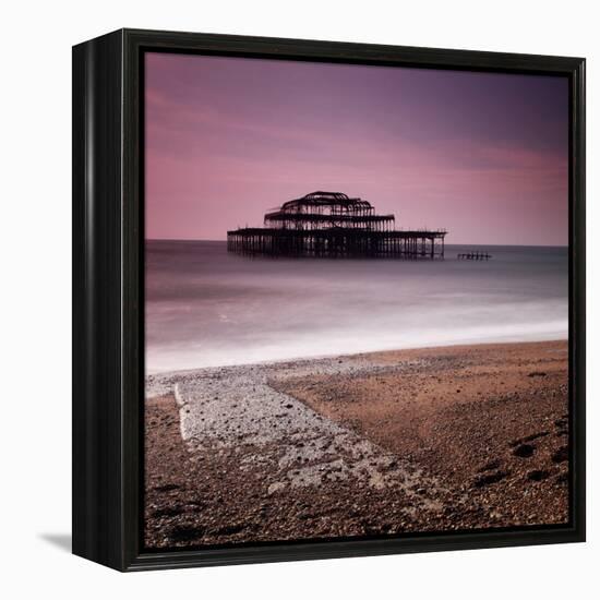 Brighton Pier-Nina Papiorek-Framed Premier Image Canvas