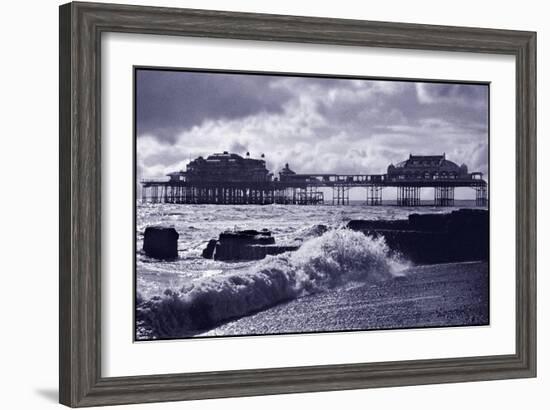 Brighton Pier-Adrian Campfield-Framed Giclee Print