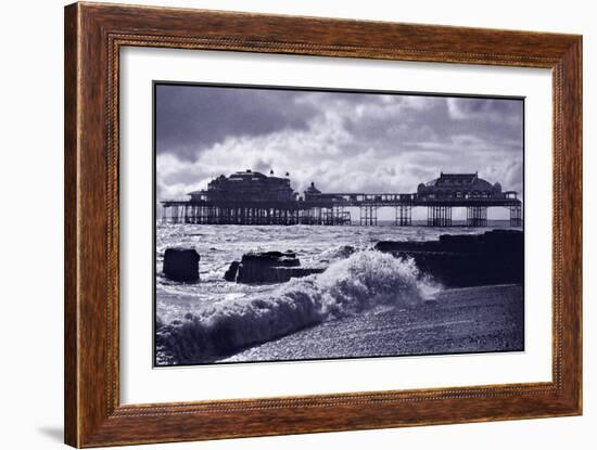 Brighton Pier-Adrian Campfield-Framed Giclee Print