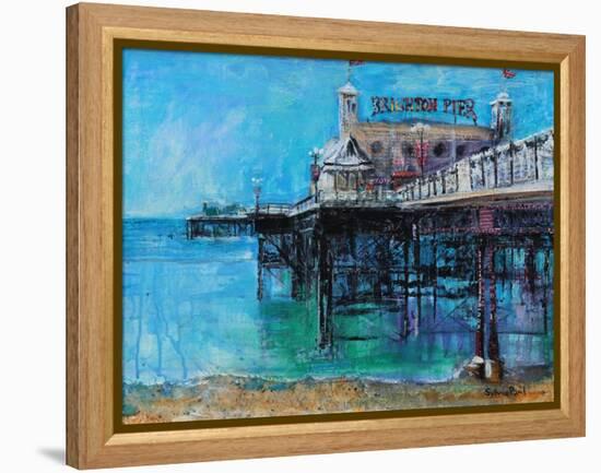 Brighton Pier-Sylvia Paul-Framed Premier Image Canvas