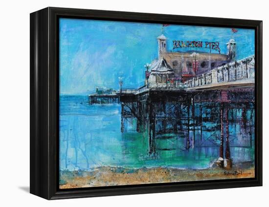 Brighton Pier-Sylvia Paul-Framed Premier Image Canvas