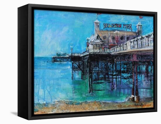 Brighton Pier-Sylvia Paul-Framed Premier Image Canvas