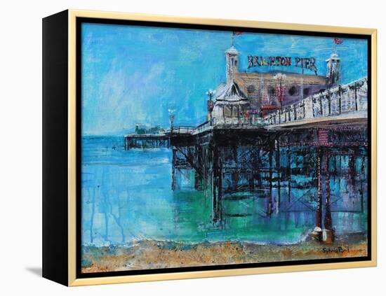 Brighton Pier-Sylvia Paul-Framed Premier Image Canvas