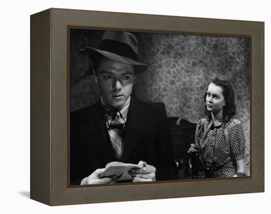 Brighton Rock, Richard Attenborough, Carol Marsh, 1947-null-Framed Stretched Canvas