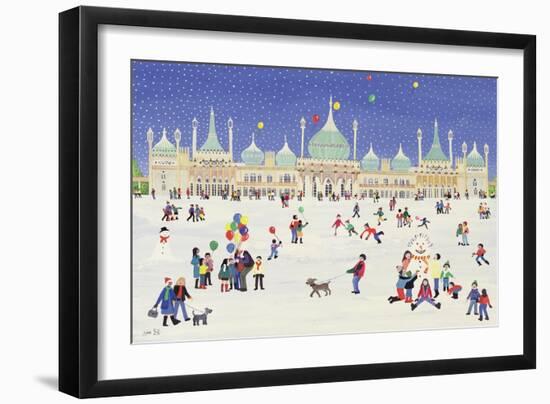 Brighton Royal Pavilion-Judy Joel-Framed Giclee Print