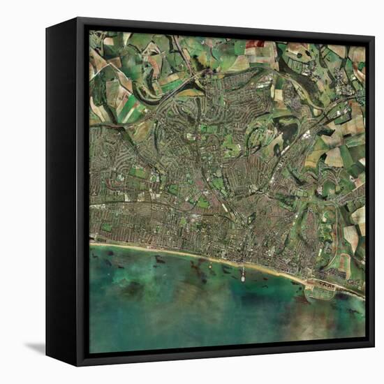 Brighton, UK-Getmapping Plc-Framed Premier Image Canvas