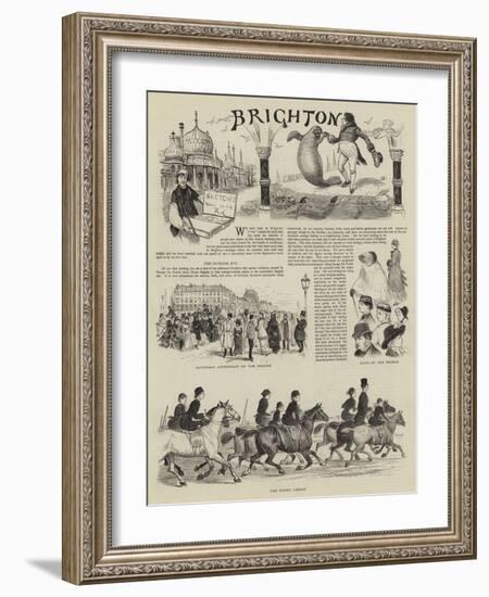 Brighton-Randolph Caldecott-Framed Giclee Print