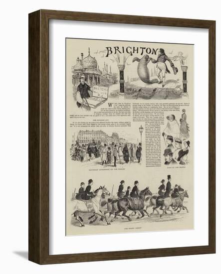 Brighton-Randolph Caldecott-Framed Giclee Print