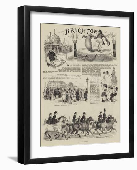 Brighton-Randolph Caldecott-Framed Giclee Print