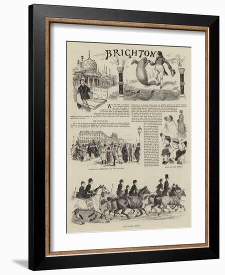 Brighton-Randolph Caldecott-Framed Giclee Print