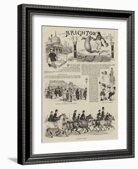 Brighton-Randolph Caldecott-Framed Giclee Print
