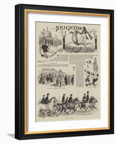 Brighton-Randolph Caldecott-Framed Giclee Print