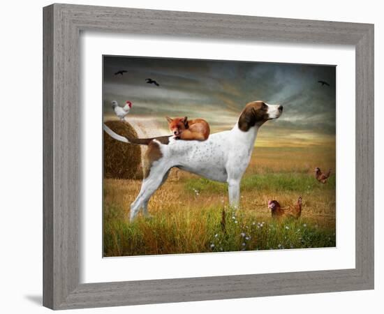 Brightstorm-Lynne Davies-Framed Photographic Print