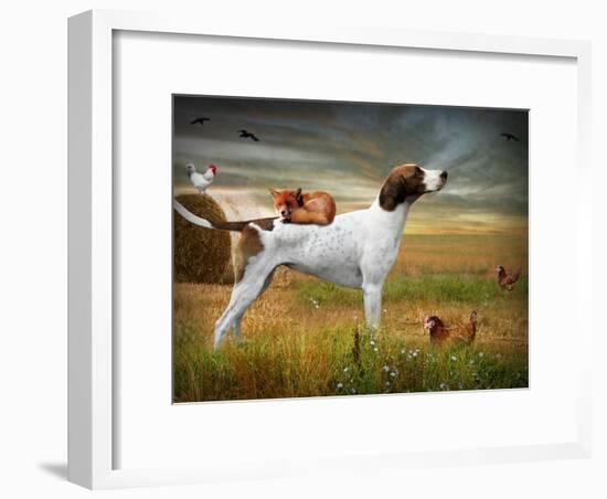 Brightstorm-Lynne Davies-Framed Photographic Print