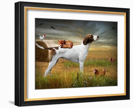 Brightstorm-Lynne Davies-Framed Photographic Print