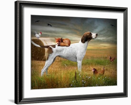 Brightstorm-Lynne Davies-Framed Photographic Print