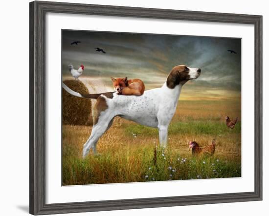 Brightstorm-Lynne Davies-Framed Photographic Print