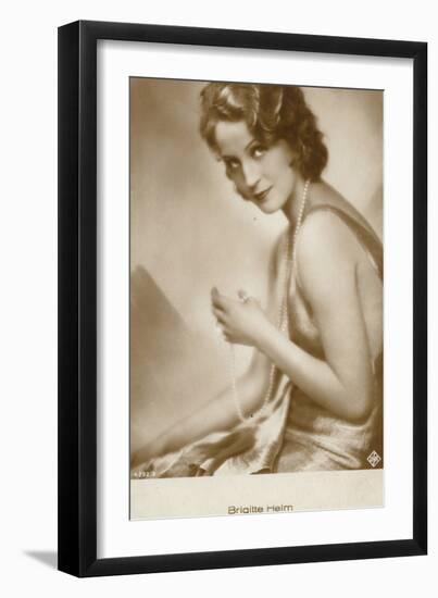 Brigitte Helm-null-Framed Photographic Print