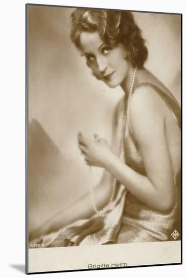 Brigitte Helm-null-Mounted Photographic Print