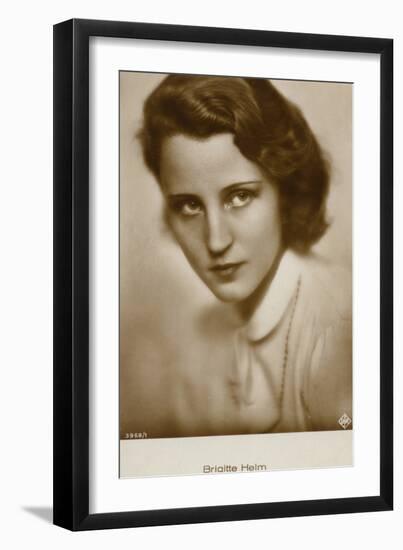 Brigitte Helm-null-Framed Photographic Print