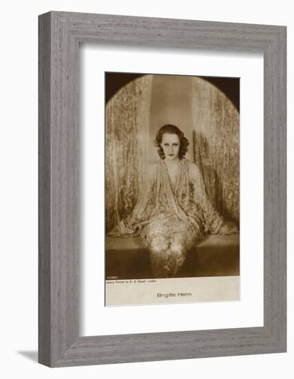 Brigitte Helm-null-Framed Photographic Print