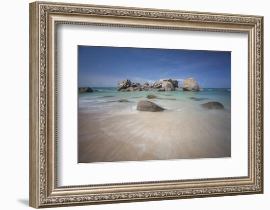 Brignogan Beach in Bretagne-Philippe Manguin-Framed Photographic Print