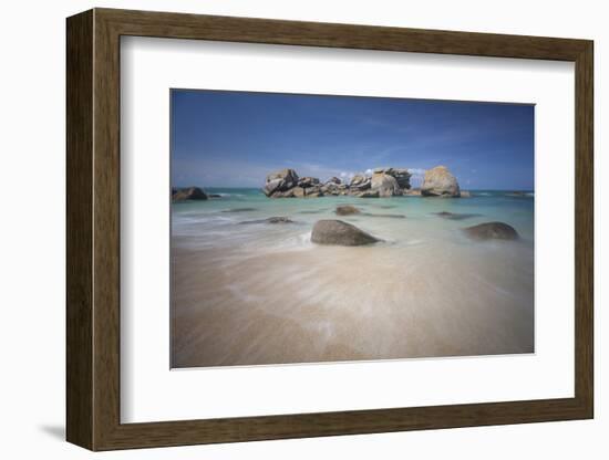 Brignogan Beach in Bretagne-Philippe Manguin-Framed Photographic Print