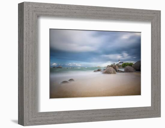 Brignogan in Brittany-Philippe Manguin-Framed Photographic Print