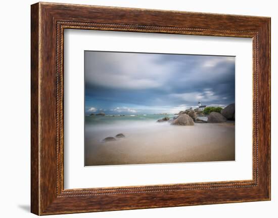 Brignogan in Brittany-Philippe Manguin-Framed Photographic Print