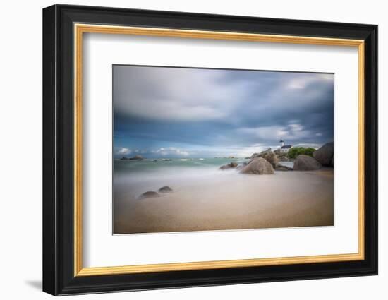 Brignogan in Brittany-Philippe Manguin-Framed Photographic Print