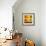 Brikchill: Yellow-Pascal Normand-Framed Art Print displayed on a wall