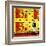 Brikchill: Yellow-Pascal Normand-Framed Art Print