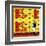 Brikchill: Yellow-Pascal Normand-Framed Art Print