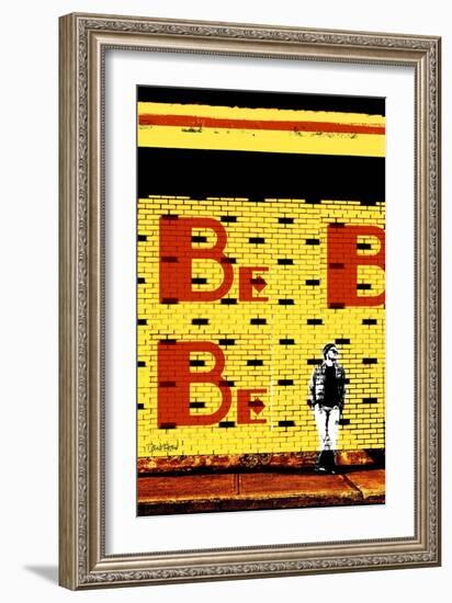 Brikchill - Yellow-Pascal Normand-Framed Art Print