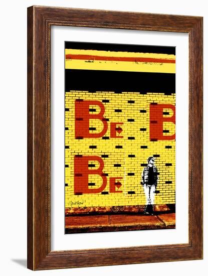 Brikchill - Yellow-Pascal Normand-Framed Art Print