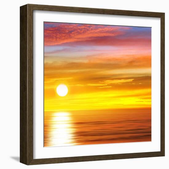 Brillant Ocean II-Maggie Olsen-Framed Art Print