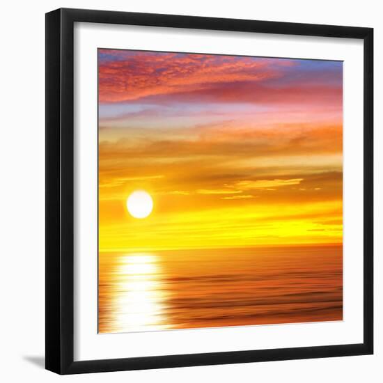 Brillant Ocean II-Maggie Olsen-Framed Art Print