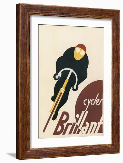 Brillian Cycles-null-Framed Art Print