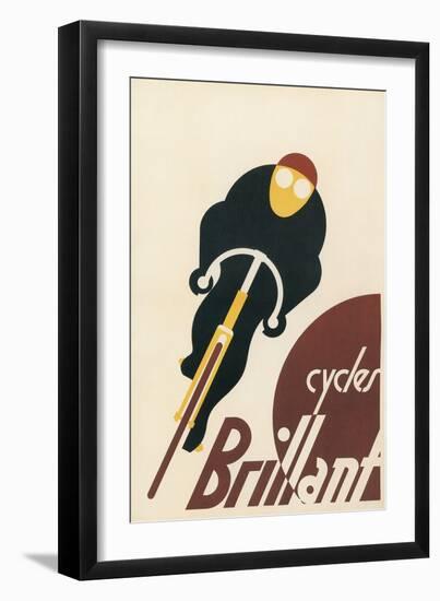 Brillian Cycles-null-Framed Art Print