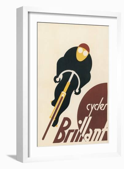 Brillian Cycles-null-Framed Art Print