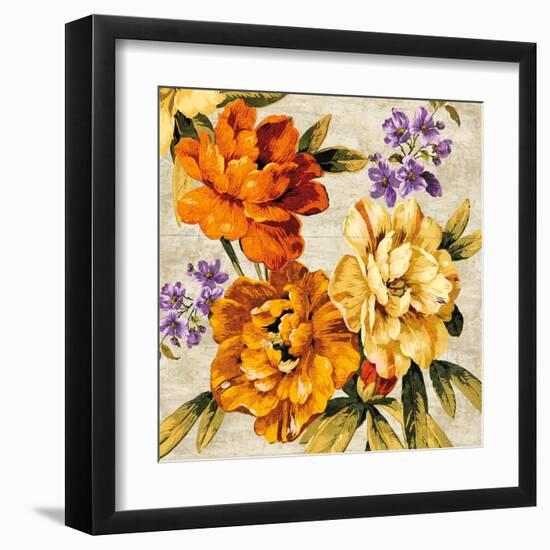 Brilliant Bloom I-Pamela Davis-Framed Art Print
