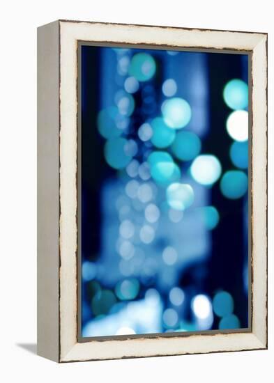 Brilliant Blue Triptych I-Kate Carrigan-Framed Stretched Canvas