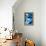 Brilliant Blue Triptych III-Kate Carrigan-Framed Stretched Canvas displayed on a wall