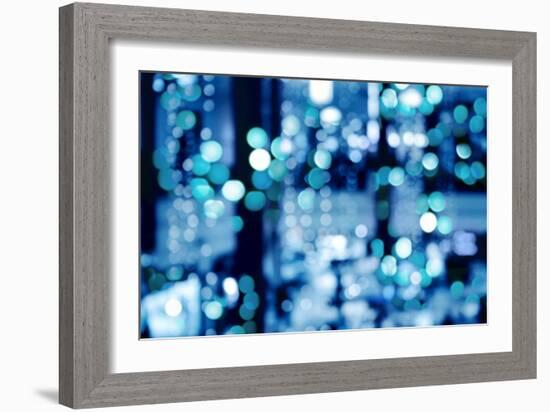 Brilliant Blue-Kate Carrigan-Framed Art Print