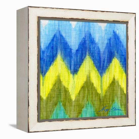 Brilliant Chevron I-Hugo Edwins-Framed Stretched Canvas