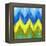 Brilliant Chevron I-Hugo Edwins-Framed Stretched Canvas